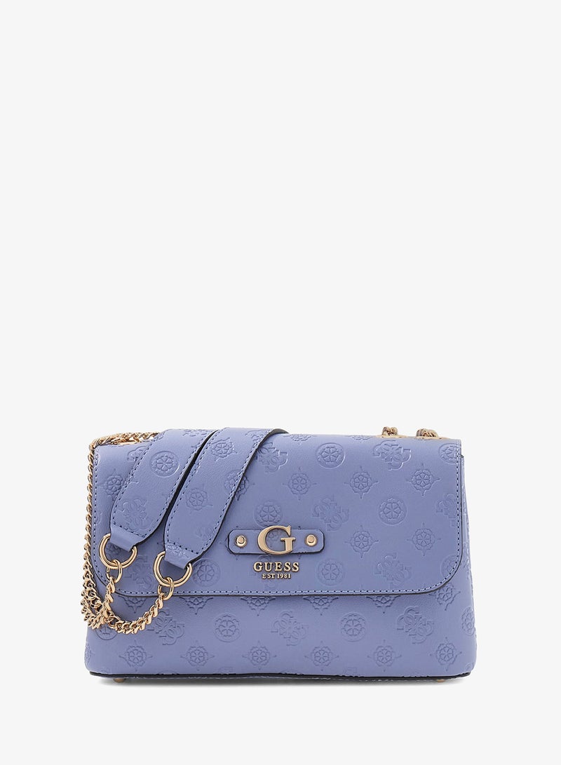 GUESS Dita Convertible Flap Over Crossbody Bag - Image 1